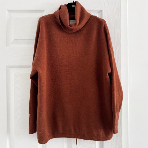 Varley "new Cavendish" Roll Neck Sweater in "Tortoise Shell", size XS (fits XS/S - Picture 4 of 11